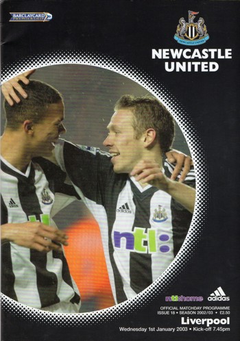 Match programme